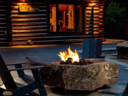 Basalt Lichen Specimen Fire Pits